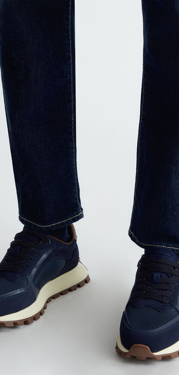 Liu Jo Sneakers blu in suede e mesh
